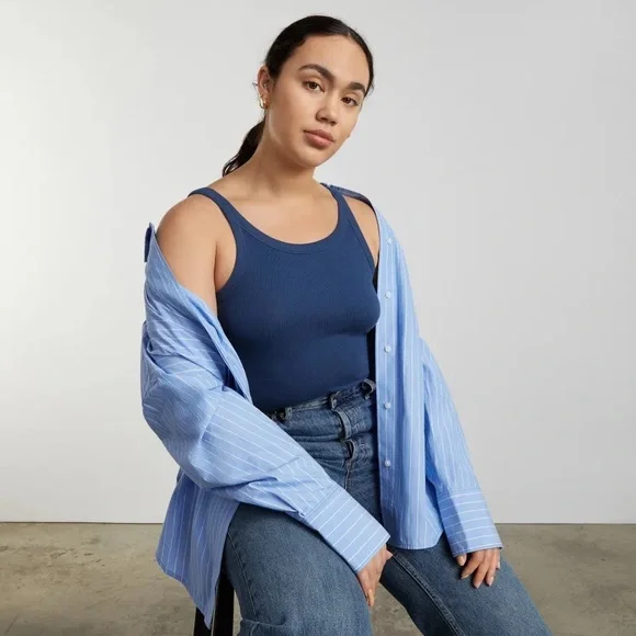 Pima Microrib short tank everlane - Picture 2 of 2